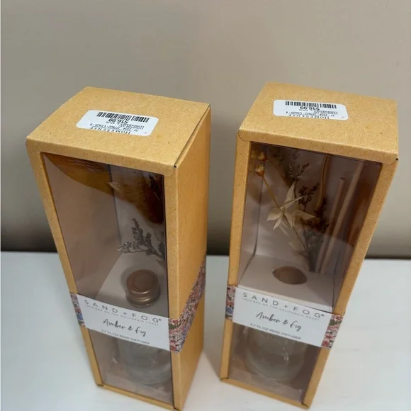 SAND + FOG Amber & Fig Reed Diffuser - Cream - Picture 2 of 2